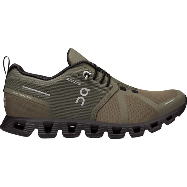 Tênis On Running Cloud 5 Waterproof 59.98836 Olive/Black - Feminino