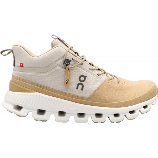 Tênis On Running Cloud Hi 28.99799 Pearl/Camel - Feminino