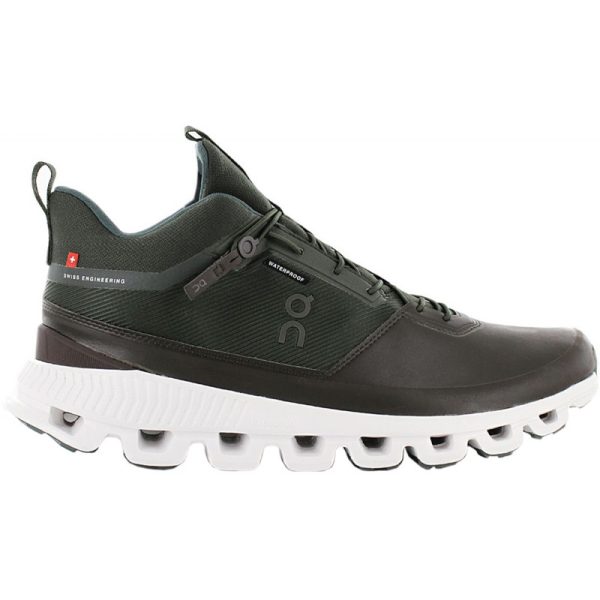 Tênis On Running Cloud Hi Waterproof 28.99675 Fir/Umber - Masculino