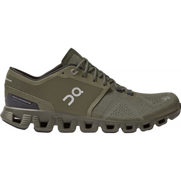 Tênis On Running Cloud X 40.99242 Olive/Fir - Masculino