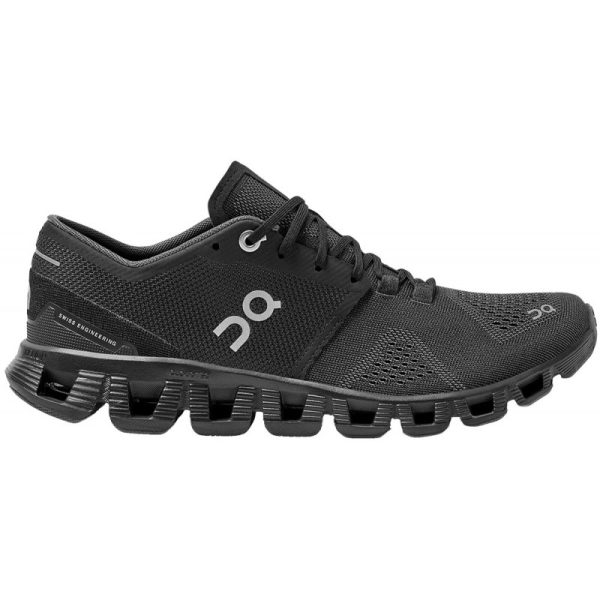 Tênis On Running Cloud X 40.99701 Black/Asphalt - Feminino