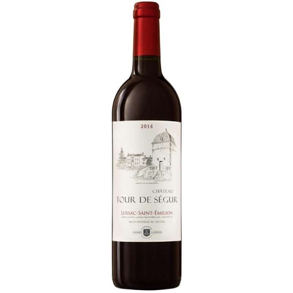 Vinho André Lurton Château Tour de Ségur Lussac Saint-Émilion 2014