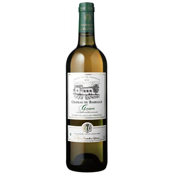 Vinho Chateau Du Barrailh Blanc Graves 2016