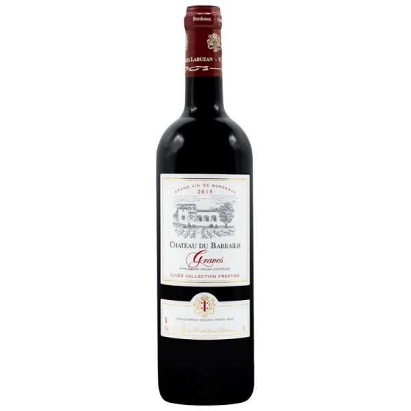 Vinho Chateau Du Barrailh Graves 2015