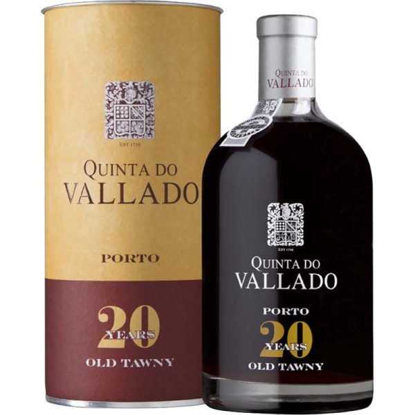 Vinho Quinta do Vallado Porto Tawny 20 Anos - 500mL