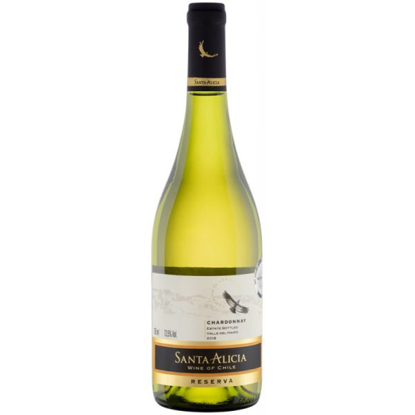 Vinho Santa Alicia Chardonnay Reserva 2018 - 750mL