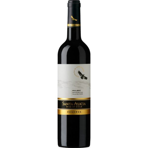 Vinho Santa Alicia Malbec Reserva 2019 - 750mL