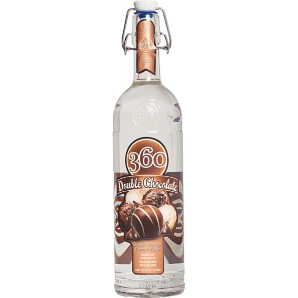 Vodka 360 Double Chocolate 750mL