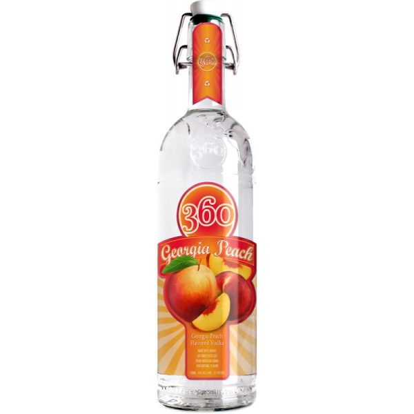 Vodka 360 Georgia Peach 750mL