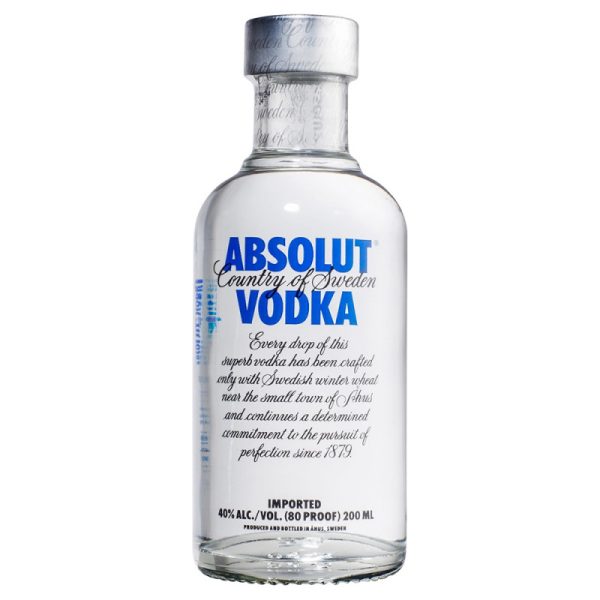 Vodka Absolut 200 ml