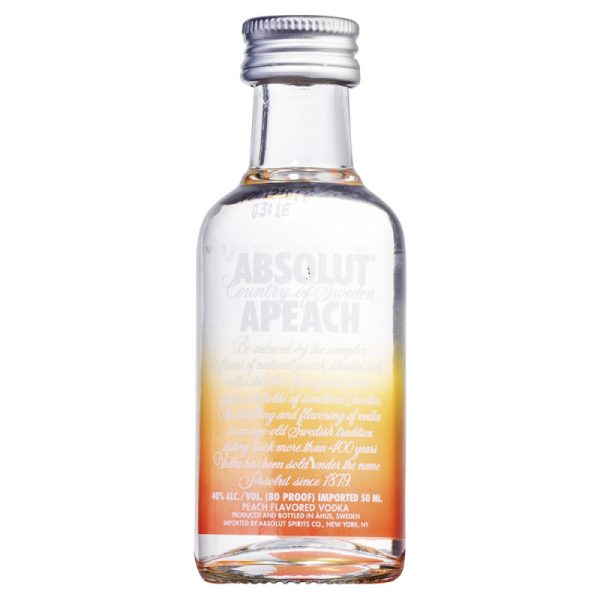 Vodka Absolut Apeach 50 ML