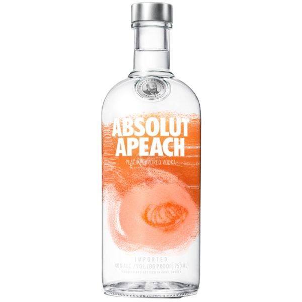 Vodka Absolut Apeach 750mL