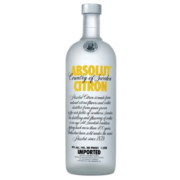 Vodka Absolut Citron Vol 1