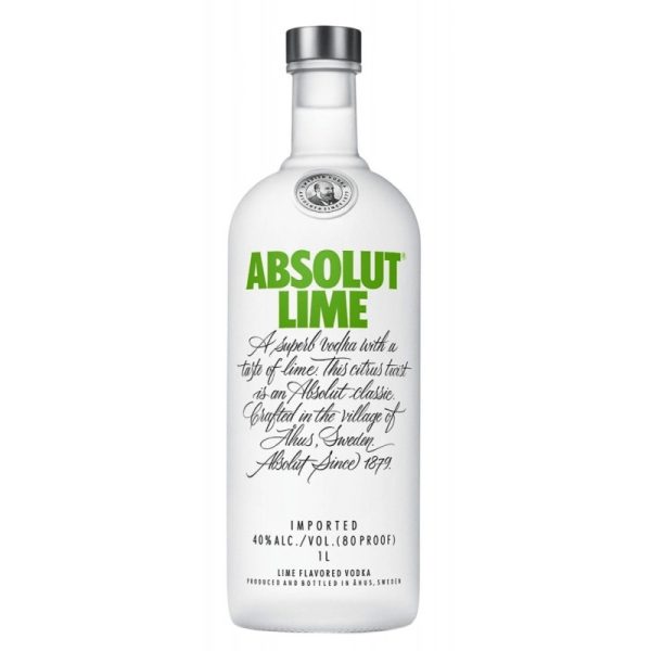 Vodka Absolut Lime 1000mL