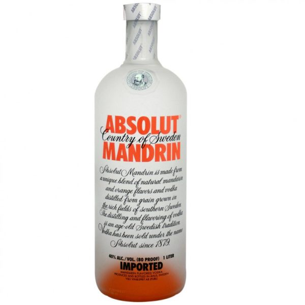 Vodka Absolut Mandrin 1 Litro