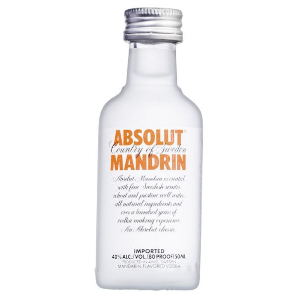 Vodka Absolut Mandrin 50 ML