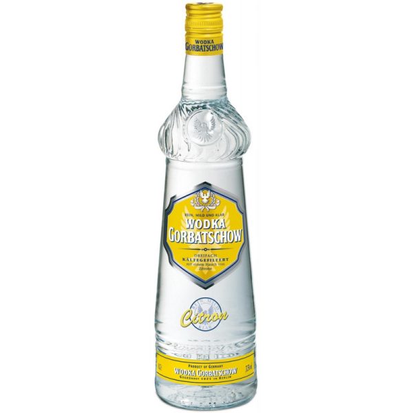 Vodka Gorbatschow Citron 750mL