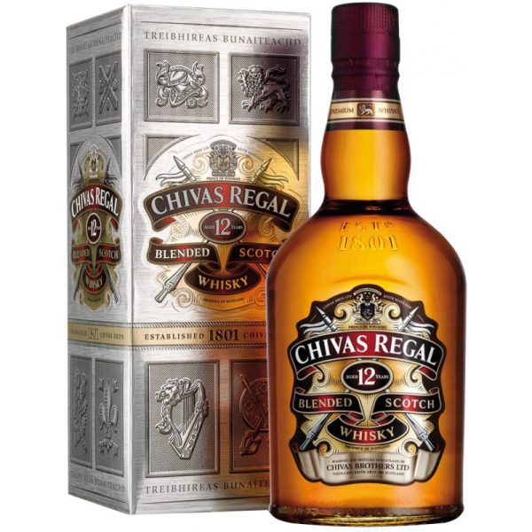 Whisky Chivas Regal 12 Anos 1000ml Cx