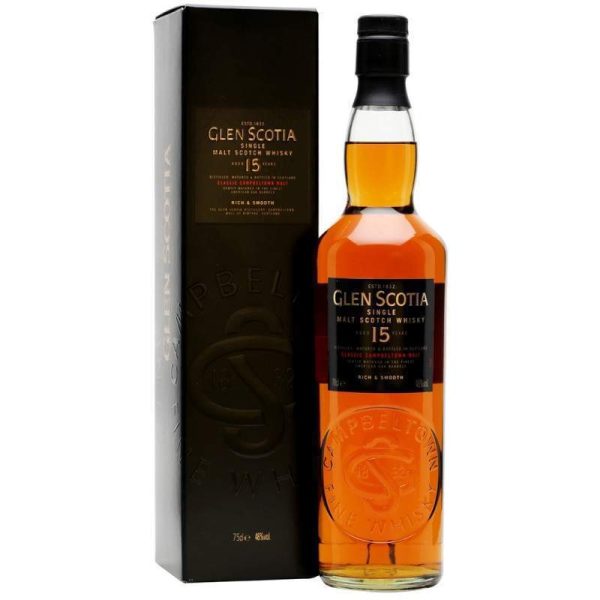 Whisky Glen Scotia Old Single Malt 15 anos 750mL